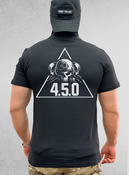 Футболка "4.5.0" Чорний S фото