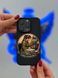 Чехол на телефон "Штабний Мозок" iPhone Черный матовый силикон