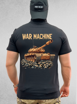 Футболка "WAR MACHINE" Чорний S фото