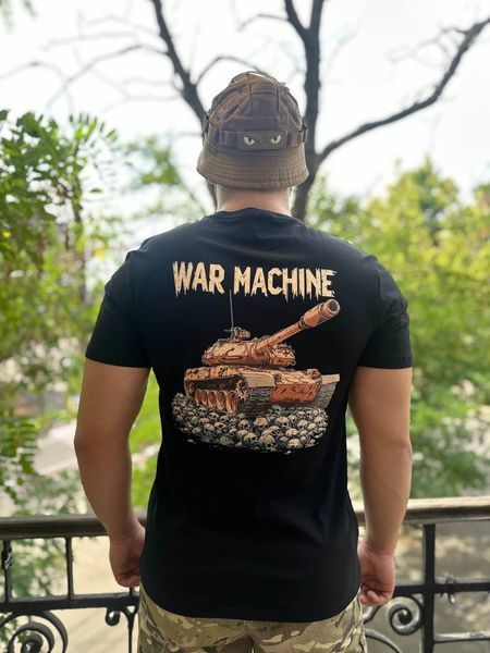 Футболка "WAR MACHINE" Чорний S фото