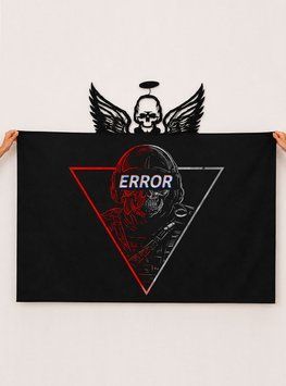 Флаг Баннер "ERROR" 100x70 Односторонний фото