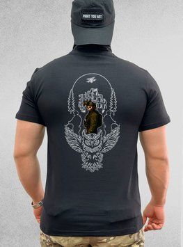 Футболка "Розведка" Чорний S фото