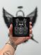 Шеврон "Hell Kitty" Прямокутний Чорний